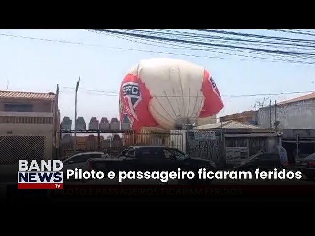 ⁣ANAC irá investigar queda de balão dirigível em Osasco | BandNews TV