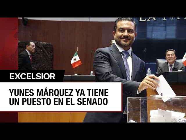 Yunes Márquez asume la secretaría de la Comisión de Justicia del Senado