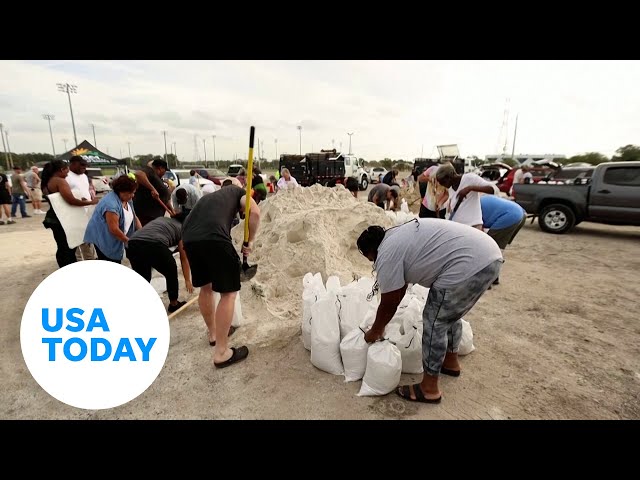 ⁣Florida residents react ahead of Hurricane Helene | USA TODAY