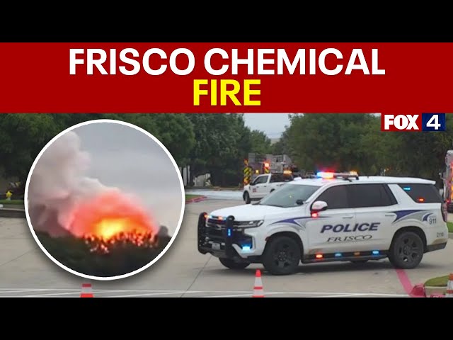 ⁣Frisco chemical fire shelter-in-place order lifted