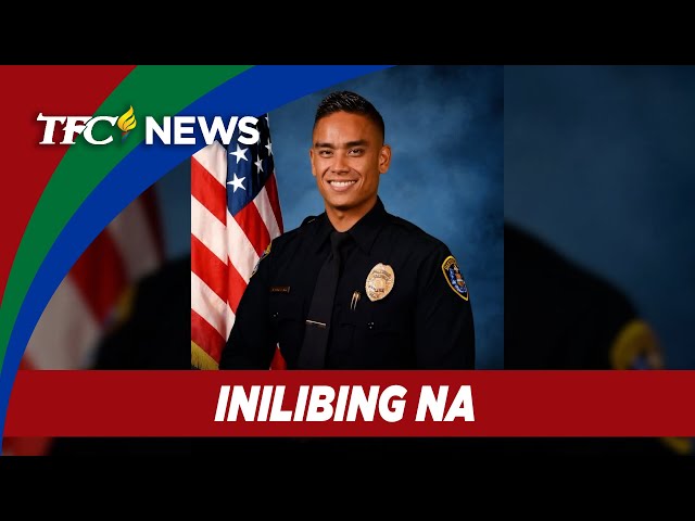 ⁣Fil-Am na pulis na nasawi sa car chase sa San Diego inilibing na | TFC News California, USA