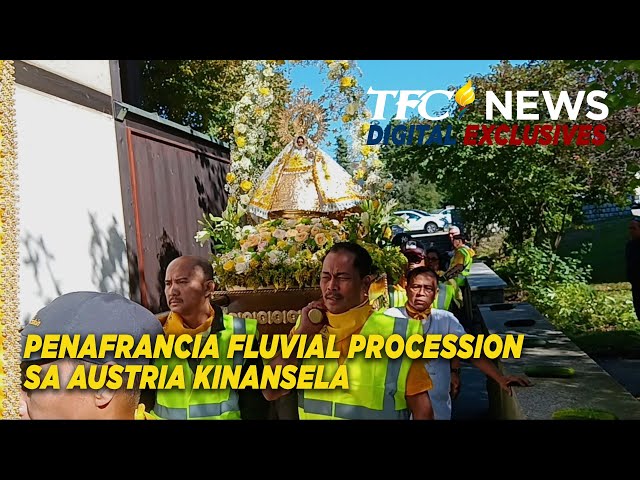 ⁣Penafrancia fluvial procession sa Austria, kinansela | TFC News Digital Exclusives