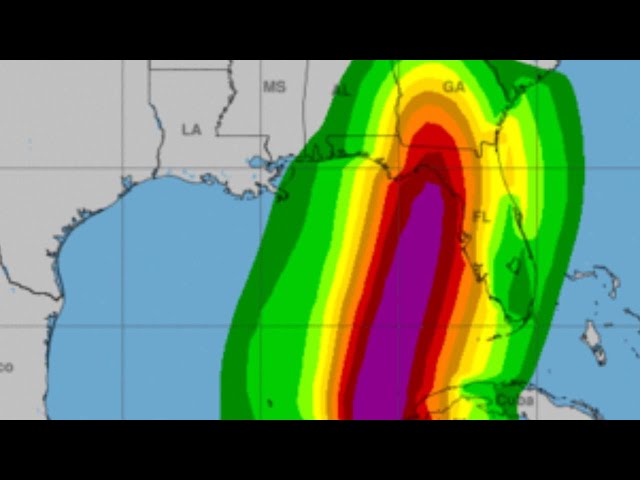 ⁣Hurricane Helene could make history in Tallahassee