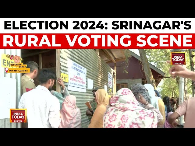 ⁣Election 2024: Rural Life and Voting in Srinagar's Mir Behri Area | India Today