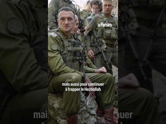 ⁣Le chef de l’armée israélienne dit à des soldats de se préparer à « une possible entrée » au Liban