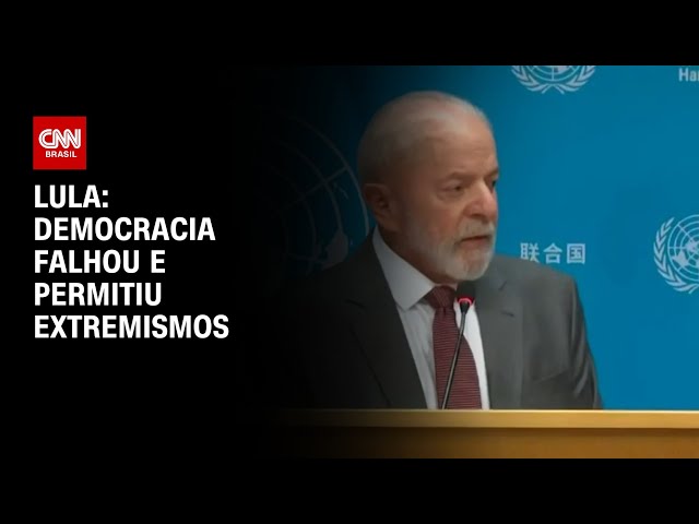 ⁣Lula: Democracia falhou e permitiu extremismos | CNN 360°