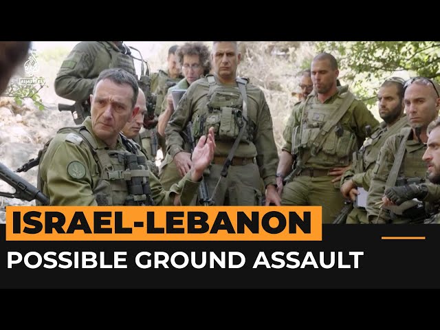 ⁣Israeli army boss tells troops to prepare for possible Lebanon push | AJ #shorts