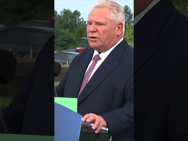 ⁣Doug Ford says he wants to build a tunnel under Hwy. 401