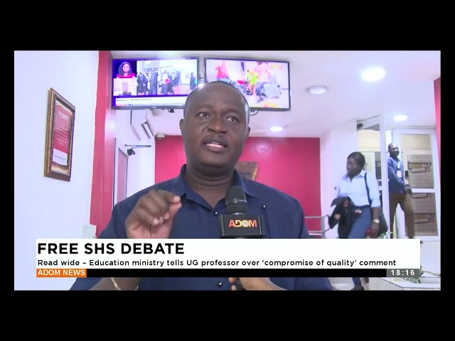 ⁣Read wide Education minister tells UG professor over 'compromise of quality' comment