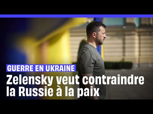 ⁣Guerre en Ukraine : Zelensky exhorte l'ONU à contraindre la Russie à la paix