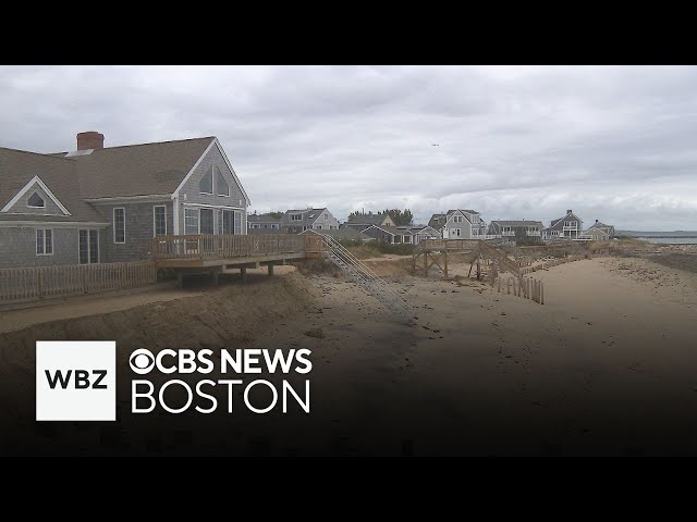 ⁣Plan in place to replenish sand washed away from Sandwich beach