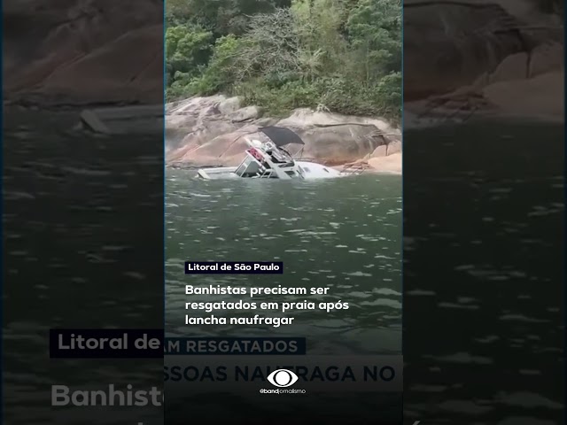 ⁣Segundo a Marinha do Brasil, todas as pessoas que estavam a bordo foram resgatadas #shorts