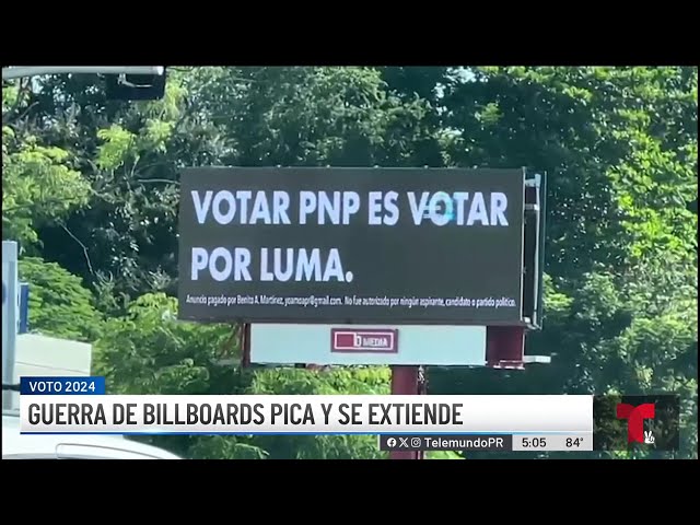 ⁣Guerra de “billboards”: publicista dice que el mensaje de Bad Bunny llegó