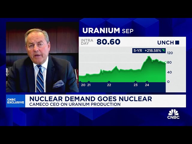 ⁣As countries phase out Russian fuel 'they're coming our way', says Cameco CEO Tim Git