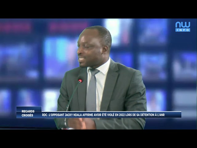 ⁣RDC : l'opposant Jacky Ndala affirme avoir été violé en 2022 lors de sa détention à l'ANR