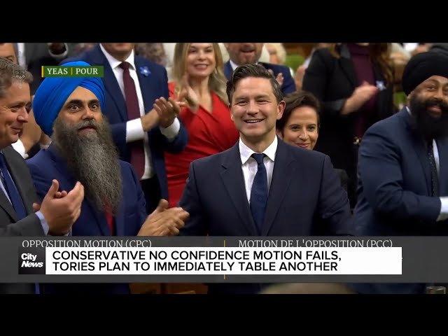 ⁣No confidence motion fails, Tories go again