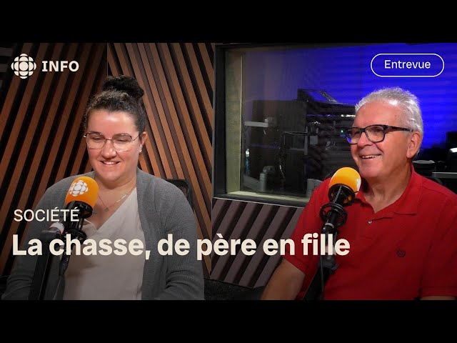 ⁣Entrevue avec un duo de chasseurs père-fille de Regina, Robert et Anique Therrien