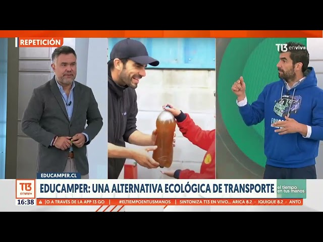 ⁣Chileno recorre el país manejando vehículo con aceite de cocina reciclado | El Tiempo en tus Manos