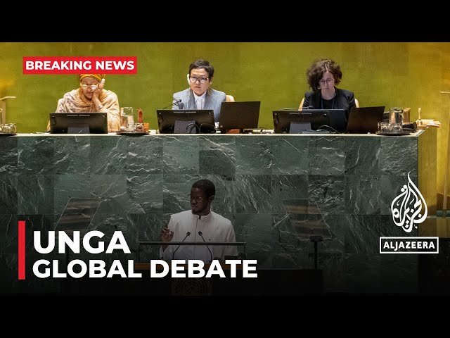 ⁣World leaders take part in the 79th annual UN General Assembly high-level debate