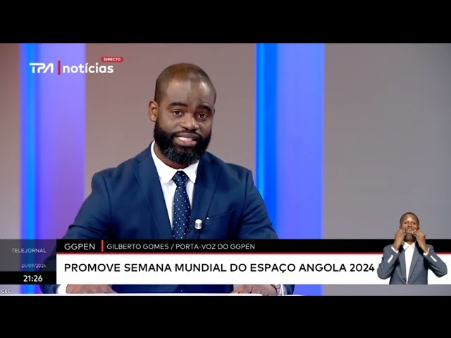 ⁣GGPEN - Promove semana mundial do espaço Angola 2024