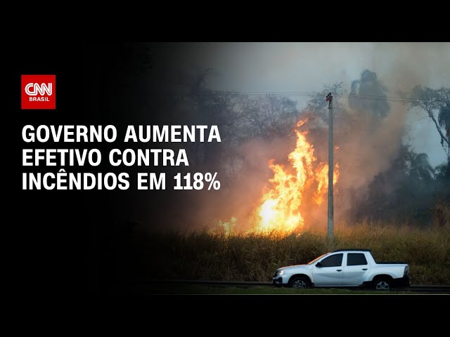 ⁣Governo aumenta efetivo contra incêndios em 118% | CNN 360º