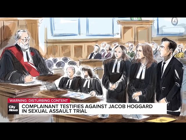 ⁣Complainant alleges Jacob Hoggard raped and choked her