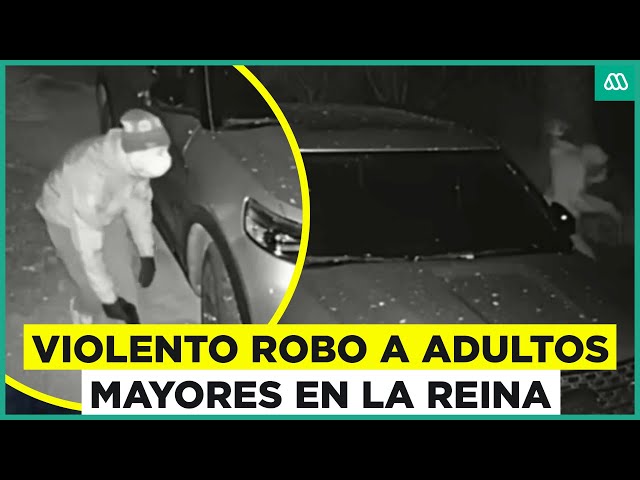 Violento asalto a adultos mayores en La Reina