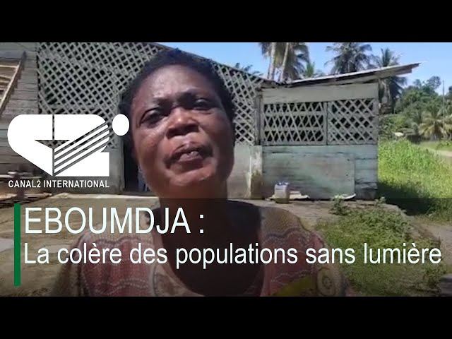 ⁣EBOUMDJA : La colère des populations sans lumière