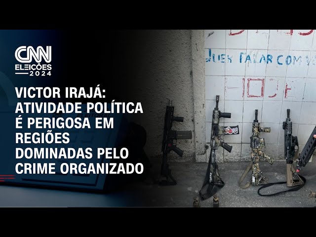 ⁣Victor Irajá: Atividade política é perigosa em regiões dominadas pelo crime organizado  | CNN ARENA