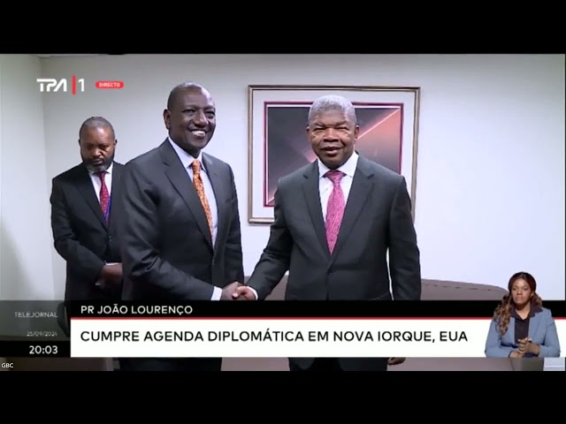 ⁣Visita de Joe Biden a Angola