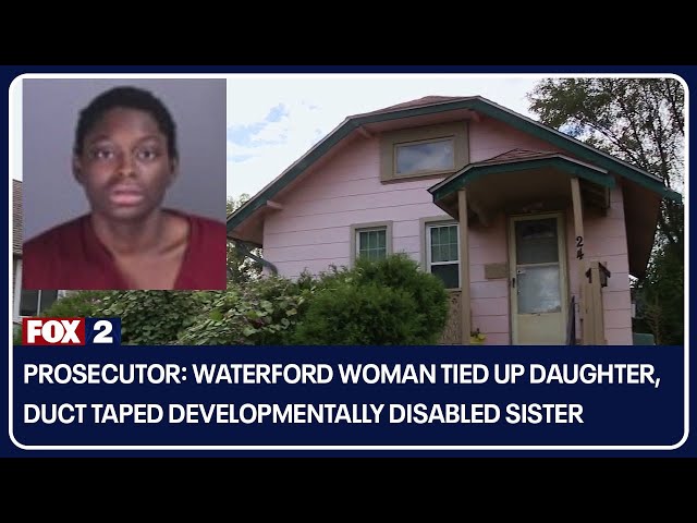 ⁣Woman accused of tying up daughter, sister in Waterford