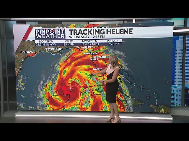 Florida is preparing for the impact of Hurricane Helene