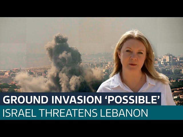 ⁣IDF tells troops to 'prepare' for possible ground operation in Lebanon  | ITV News