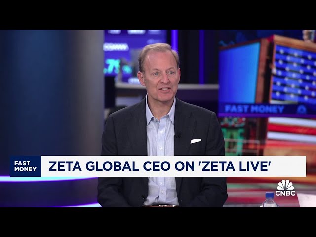 Retail is the next sector to benefit from AI, says Zeta Global CEO