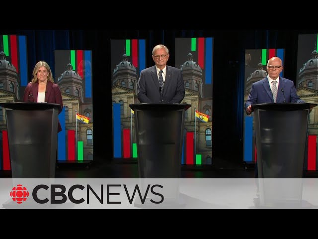 ⁣The New Brunswick election's first debate: Watch the party leaders square off