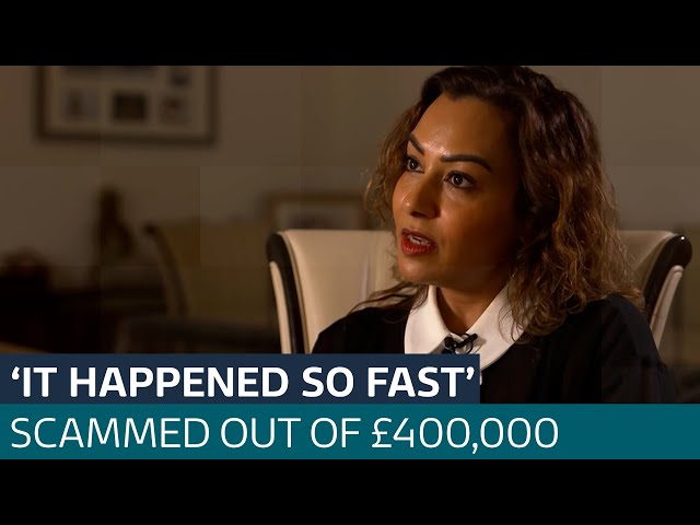 ⁣"I couldn't look my family in the eye": Scammers steal over £400,000 | ITV News