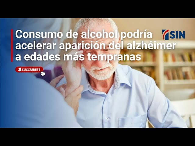 ⁣Consumo de alcohol podría acelerar aparición del alzhéimer a edades más tempranas, según estudio