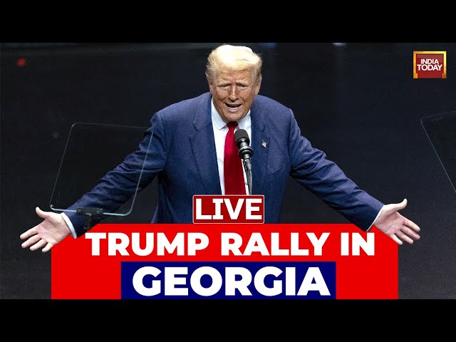 ⁣Trump Speech LIVE :Trump Georgia Rally | Trump Savannah LIVE | US Elections 2024