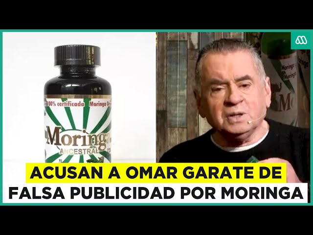 ⁣SERNAC acusa de falsa publicidad a Omar Garate por Moringa