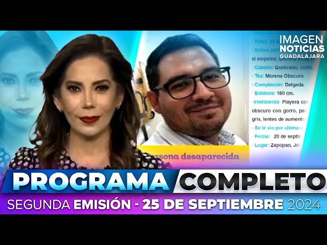 ⁣Noticias con Fabiola Anaya | Programa completo 25 de septiembre de 2024