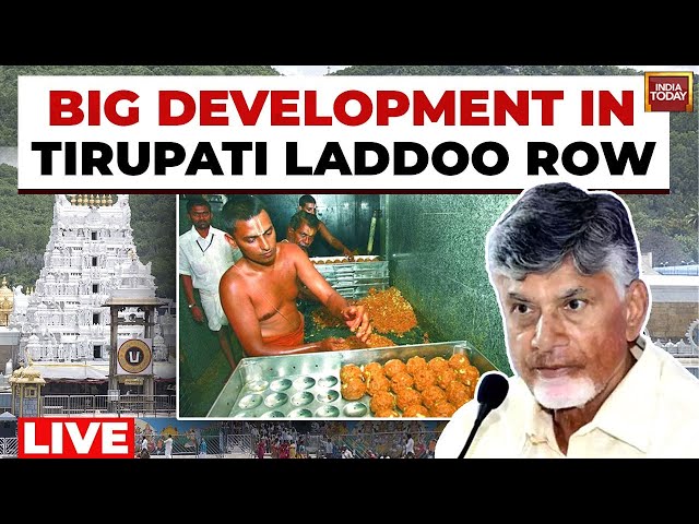 ⁣Tirupati Prasadam Row LIVE Updates: Big Development In Tirupati Controversy | Andhra Pradesh News