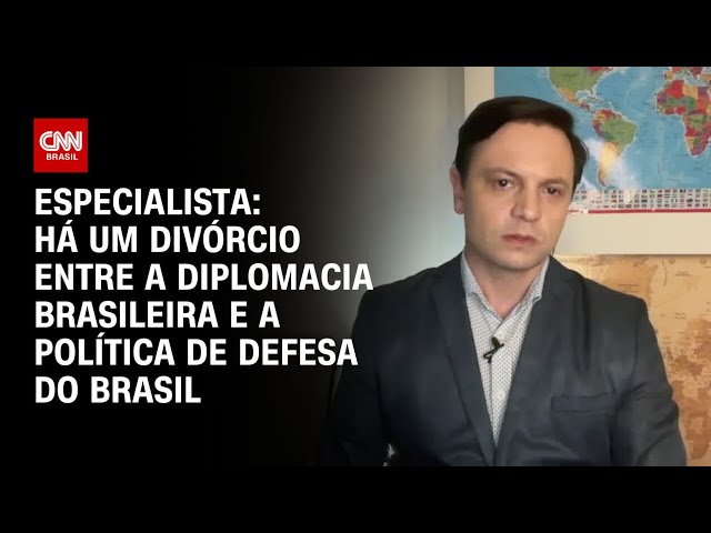 ⁣Especialista: Há um divórcio entre a diplomacia brasileira e a política de defesa do Brasil | WW