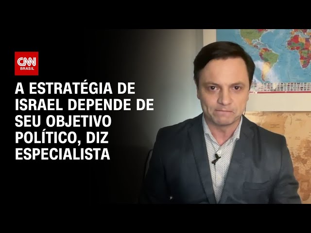 ⁣A estratégia de Israel depende de seu objetivo político, diz especialista | WW