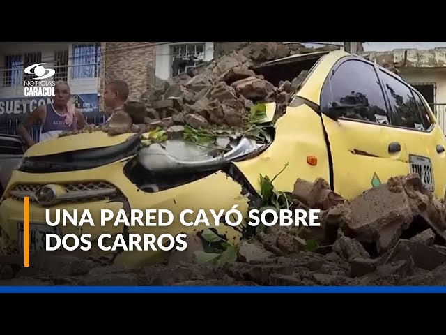 ⁣Otro vendaval azota a Barranquilla: dejó inundaciones y casas destechadas