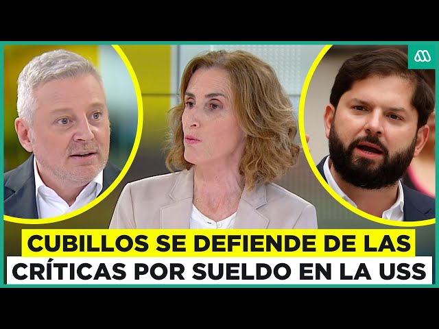 ⁣Marcela Cubillos: "¿Les parece justo que Boric gane ese sueldo por tener al país estancado?&quo