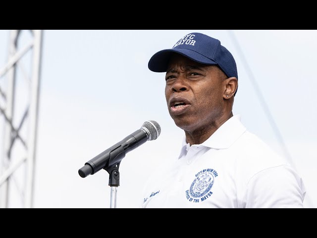 ⁣New York City Mayor Eric Adams indicted