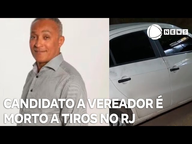 ⁣Candidato a vereador é morto a tiros em Nova Iguaçu