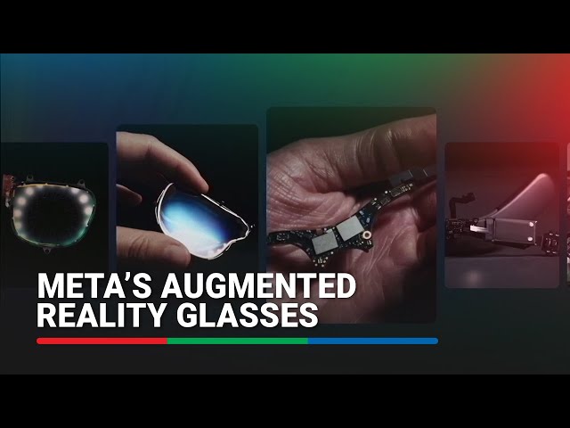 ⁣Meta shows off prototype augmented-reality glasses