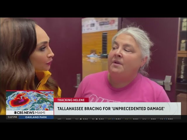 ⁣Tallahassee braces for "unprecedented damage"