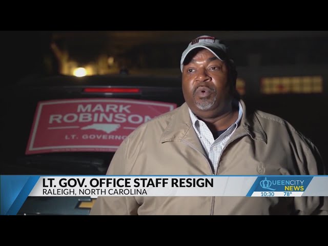 Lt. Gov. Robinson state office staff resign